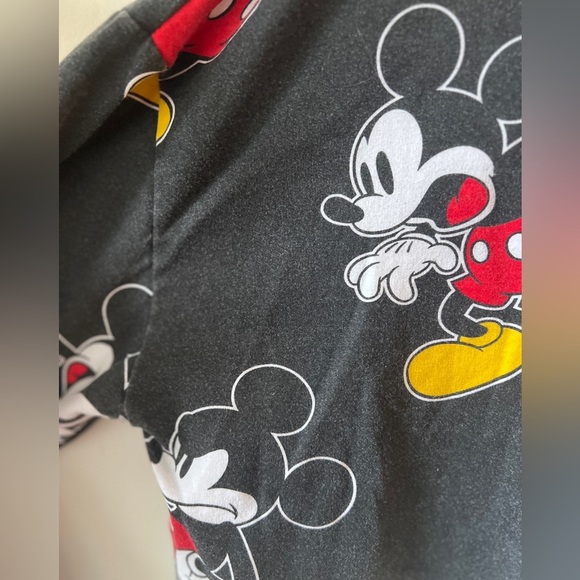 Disney Mickey Mouse Cropped Hoodie/Sweater S GUC - Picture 7 of 10